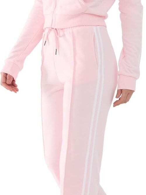 Track Suits for Women Set 2 Piece Spring Lounge Outfits Zip Up Sweatshirt & Sweatpants with Pocket Jogger Sweatsuits
